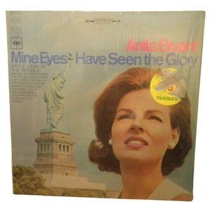 Rare Early 70's Reissue: Anita Bryant – Mine Eyes Have Seen The Glory